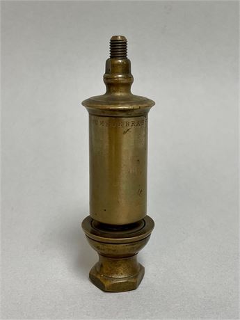 Lot - Buckeye Brass Works Dayton Ohio Steam Whistle