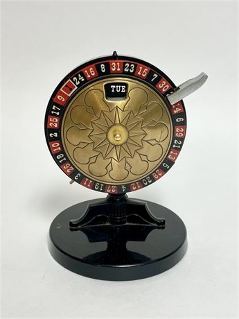 Desktop Calendar Roulette Wheel